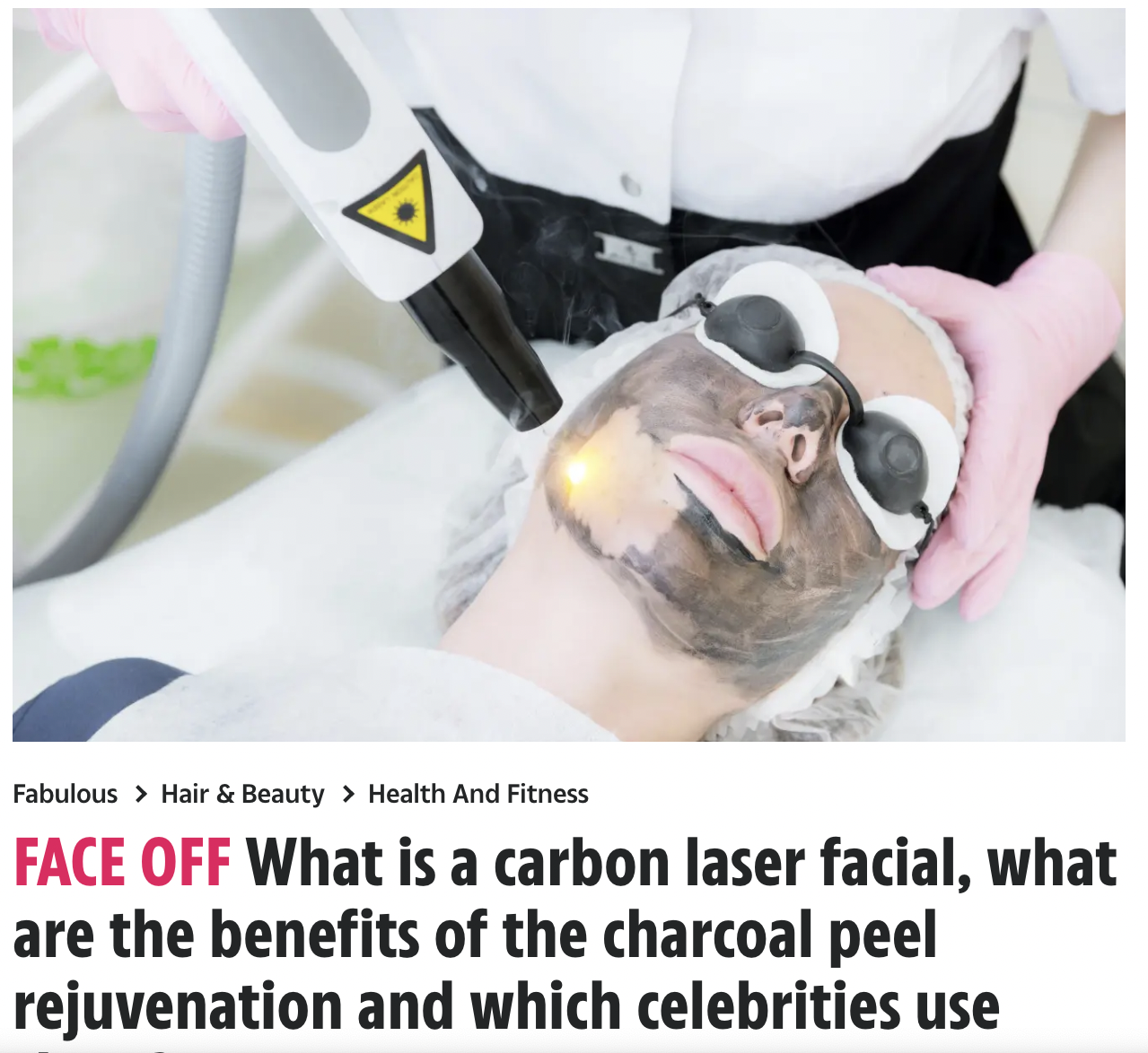 carbon facial